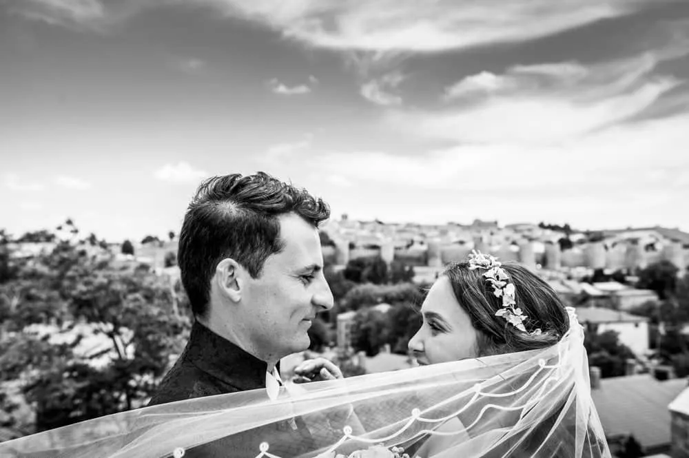 Boda de Virginia y Borja, reportaje documental de Juan Carlos Blanco, fotógrafo de bodas en Ávila (1 de 9)